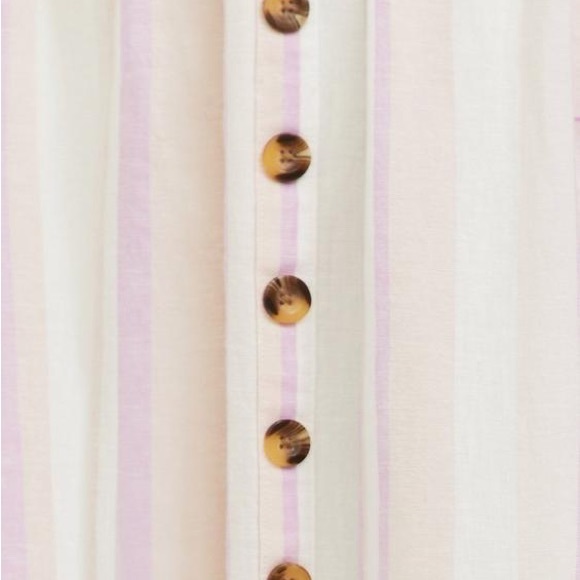 LIKE NEW! Torrid Midi Linen Button-Front Dress Size 2X - Picture 4 of 9